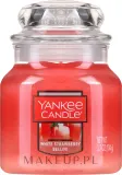 Свеча ароматическая Yankee Candle White Strawberry Bellini «Белое клубничное беллини», 104 г — фото 1