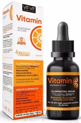Сыворотка для лица с витамином C Diet Esthetic Vit Vit Cosmeceuticals осветляющая антиоксидантная 30 мл