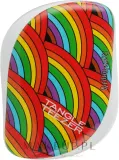 Компактная щётка для волос Tangle Teezer Compact Styler Rainbow Galore — фото 2