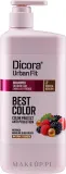 Шампунь для волос Dicora Urban Fit Shampoo Best Color для окрашенных волос, с аргановым маслом, 400 мл / 800 мл — фото 2