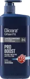 Шампунь для волос Dicora Urban Fit Shampoo Pro Boost для ослабленных волос, с экстрактом моринги, 400 мл / 800 мл — фото 1