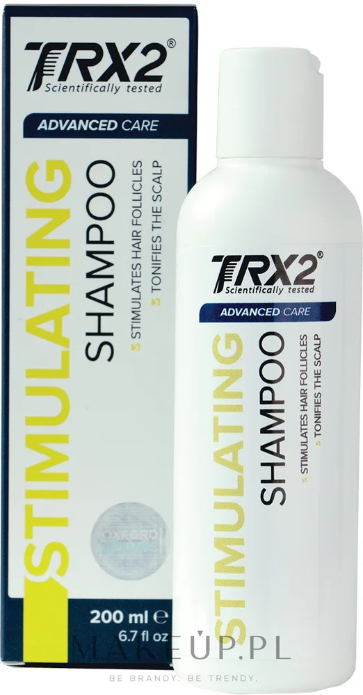 Шампунь для волос Oxford Biolabs TRX2 Advanced Care Stimulating Shampoo для всех типов волос, с цитрусовым ароматом, 200 мл