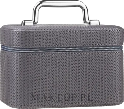Косметичка-шкатулка Top Choice Plait Steel M 99113 полиуретан 21х13х14 см