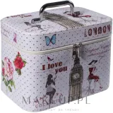 Косметичка-шкатулка Top Choice London M 98789 с зеркалом 21х13х14 см — фото 1