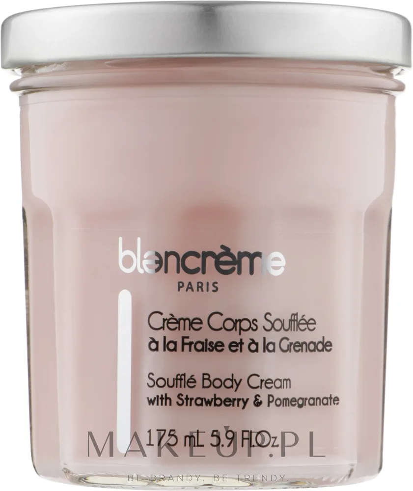 Крем-суфле для тела Blancreme Strawberry Pomegranate клубника и гранат 175 мл