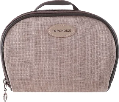 Косметичка Top Choice Nature Tones 99267 коричневая с ручкой