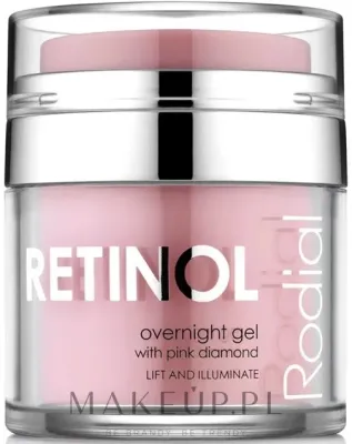 Крем-гель для лица Rodial Retinol Overnight Gel ночной, с ретинолом, 9 мл