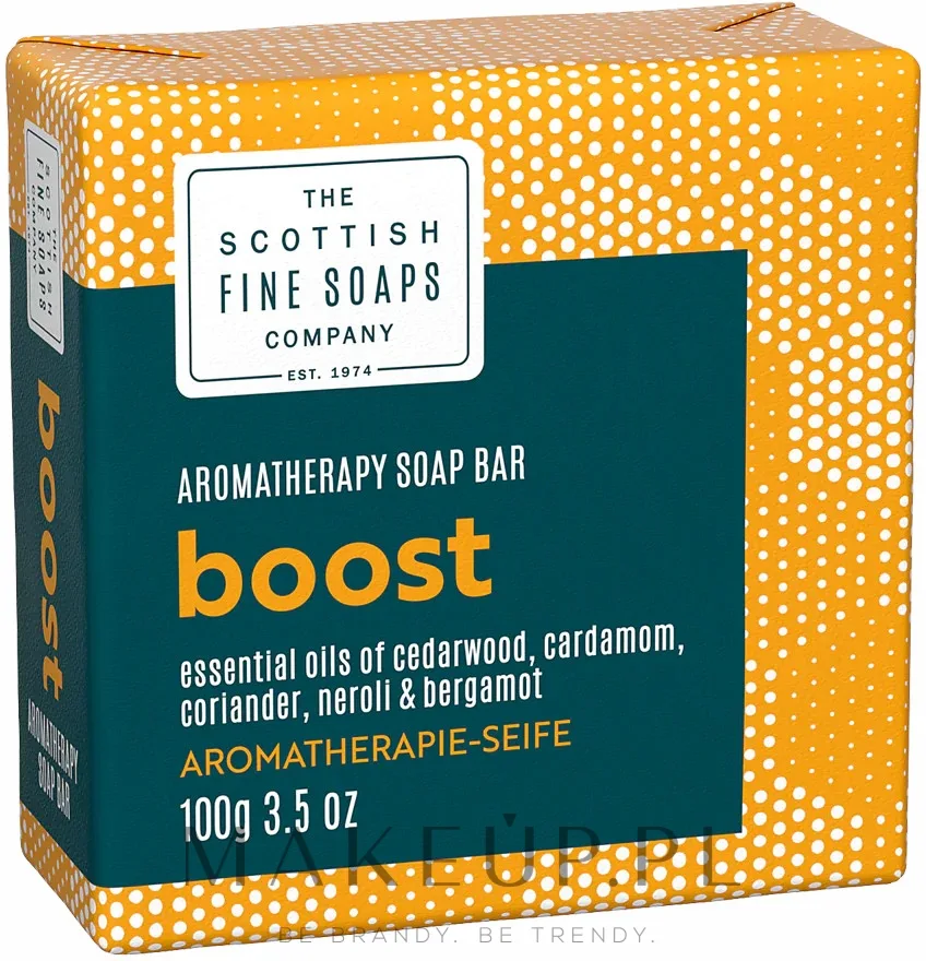 Мыло ароматерапевтическое Scottish Fine Soaps Aromatherapy Boost кедр и кардамон, 100 г