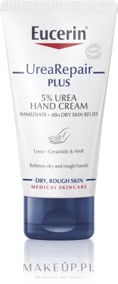 Крем для рук Eucerin UreaRepair PLUS, восстанавливающий, с мочевиной 5%, для сухой кожи, 75 мл