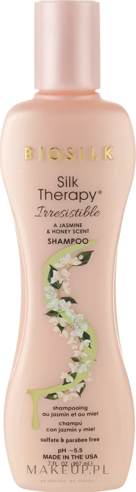 Шампунь для волос Biosilk Silk Therapy Irresistible Shampoo с ароматом жасмина и мёда, 355 мл