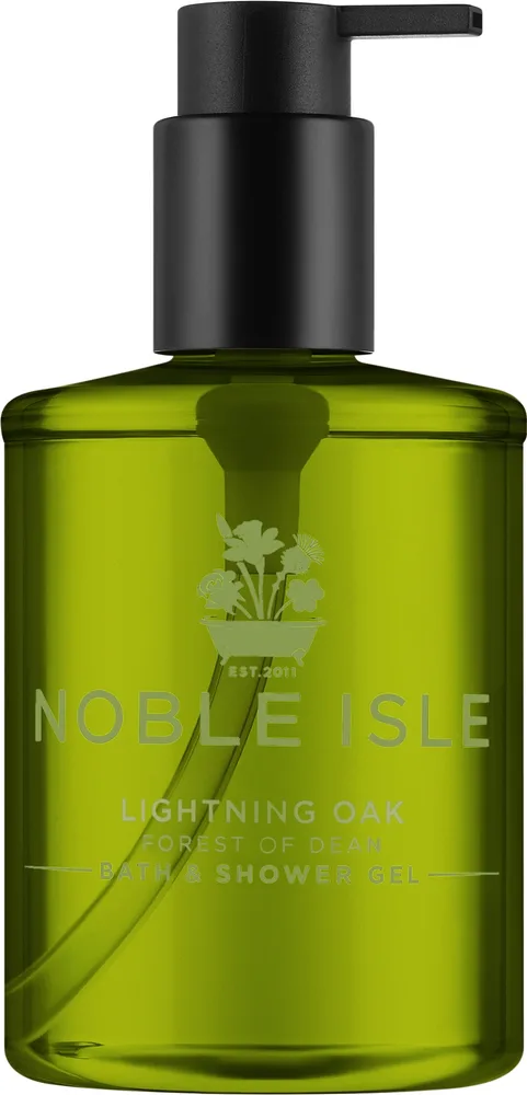 Гель для душа и шампунь Noble Isle Lightning Oak с древесно-цитрусовым ароматом, 250 мл