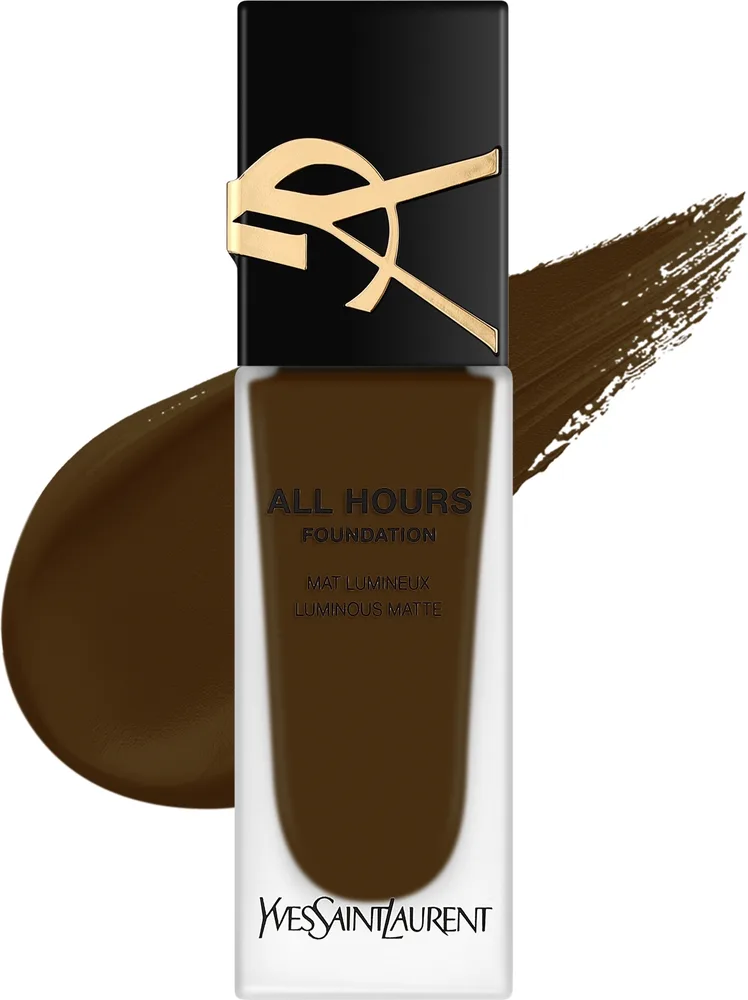 Тональный флюид Yves Saint Laurent All Hours Foundation Luminous Matte матирующий стойкий, 25 мл, оттенок DC9