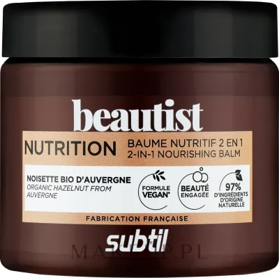 Бальзам для волос Subtil Beautist Nutrition 2-In-1 Nourishing Balm питательный, 2 в 1