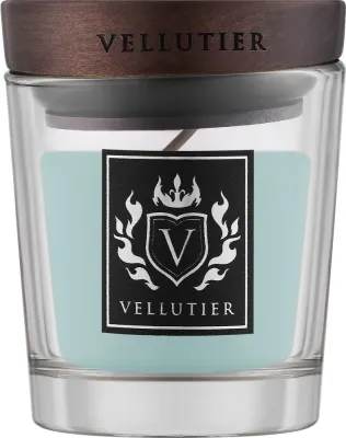 Vellutier Intimate & Cozy / Свеча в стекле, ромашка, зелёный чай и ваниль, 90 г
