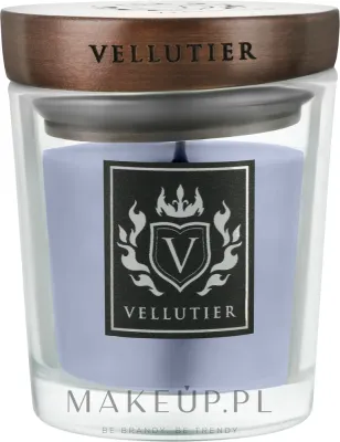 Vellutier Hills of Provence / Свеча в стекле, лаванда, ирис и бергамот, 90 г