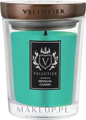 Vellutier Sensual Charm / Свеча в стекле, бергамот, грейпфрут и сандал, 225 г