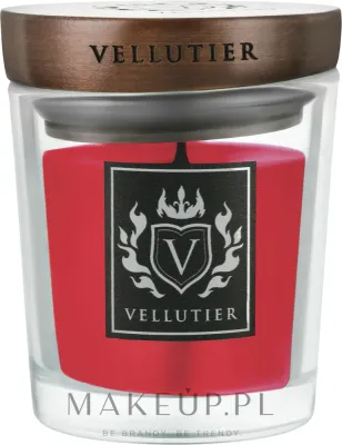 Vellutier Rendezvous / Свеча в стекле, цитрус, жасмин и кедр, 90 г