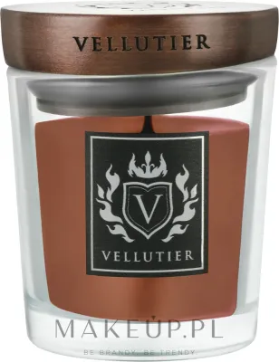 Vellutier Ancient Havana Cafe / Свеча в стекле, табак, ваниль и орхидея, 90 г