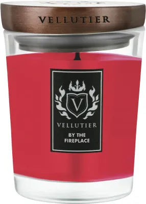 Vellutier By The Fireplace / Свеча в стекле, имбирь, корица и ваниль, 225 г