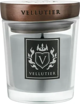 Vellutier Oudwood Journey / Свеча в стекле, уд, ладан и пачули, 90 г