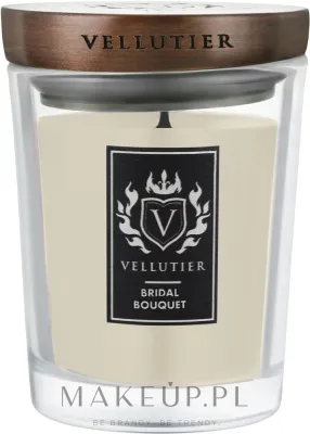 Vellutier Bridal Bouquet / Свеча в стекле, роза, фиалка и цикламен, 225 г