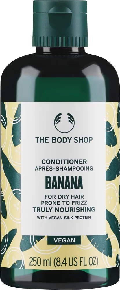 Питательный веганский кондиционер для волос The Body Shop Banana Truly Nourishing Conditioner Vegan, 250 мл