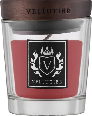 Vellutier Vintage Library / Свеча в стекле, ром, ваниль и сандал, 90 г