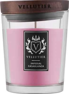 Vellutier Imperial Casablanca / Свеча в стекле, бергамот, кардамон и ваниль, 225 г
