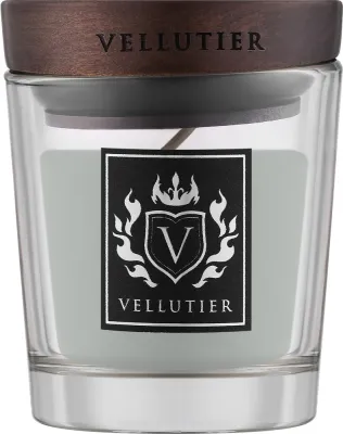 Vellutier Cannabis Connoisseur / Свеча в стекле, цитрус, травы и смолы, 90 г