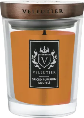 Vellutier Spiced Pumpkin Souffle / Свеча в стекле, тыква, корица и ваниль, 225 г