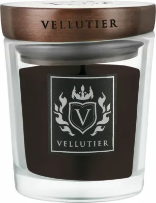 Vellutier Swiss Chocolate Fondant / Свеча в стекле, какао, ваниль и мёд, 90 г