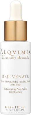 Антивозрастная сыворотка для лица Alqvimia Rejuvenate на растительных маслах и эфирах 30 мл