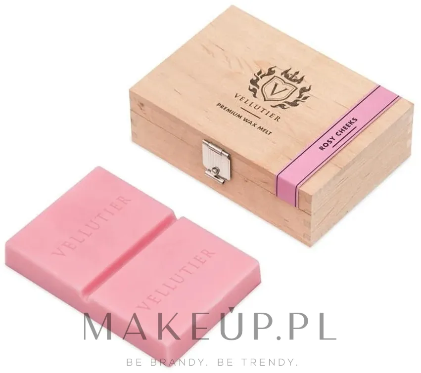 Ароматический воск для аромалампы Vellutier Rosy Cheeks Premium Wax Melt, цветочный аромат, из рапсового воска, 50 г