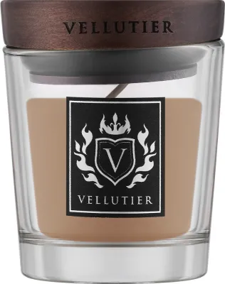 Vellutier Wild Cedar Tree / Свеча в стекле, кедр, шафран и кардамон, 90 г