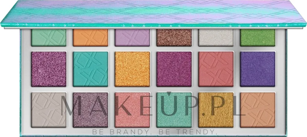 Палетка теней для век XX Revolution Luxx Mint Master Shadow Palette 18 оттенков