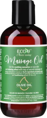 Массажное масло для тела Eco U Olive Oil с оливковым маслом и экстрактами ягод