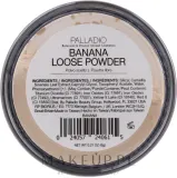 Фиксирующая пудра Palladio 4 Ever+Ever Banana банановая рассыпчатая, 6 г — фото 6