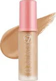 Тональная основа W7 Foundation It's Glow Time сияющая увлажняющая, 30 мл, оттенок Sand Glow — фото 1