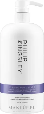 Кондиционер для холодных оттенков блонд Philip Kingsley Pure Blonde/Silver Brightening Daily Conditioner, 1000 мл