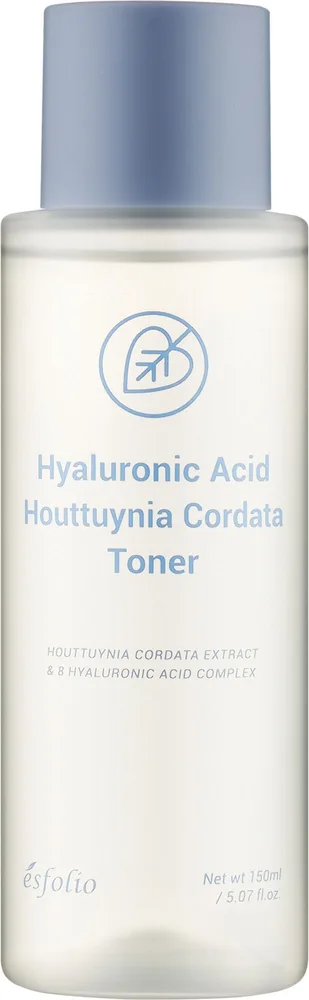 Тоник для лица Esfolio Hyaluronic Acid Houttuynia Cordata Toner с гиалуроновой кислотой, 150 мл