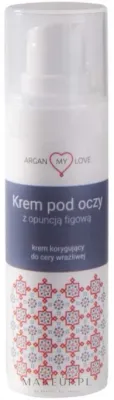 Корректирующий крем для кожи вокруг глаз Argan My Love с маслом опунции инжирной 30 мл
