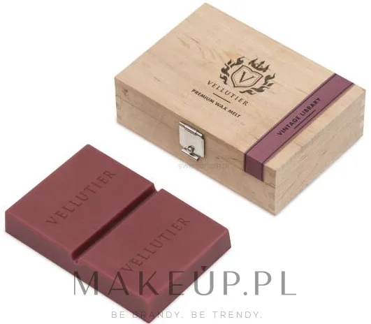 Ароматический воск для аромалампы Vellutier Vintage Library Wax Melt, ноты рома, сандала и ванили, 50 г