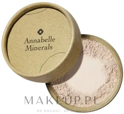 Матирующая пудра для лица Annabelle Minerals Powder минеральная, сменный блок, миниформат, 4 г