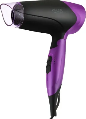 Фен Adler AD 2260 1600 Вт с ионизацией и складной ручкой