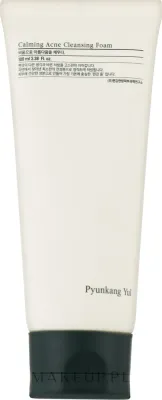 Pyunkang Yul Calming Acne Cleansing Foam успокаивающая пенка для проблемной кожи с чайным деревом и BHA 100 мл