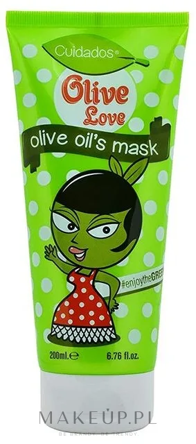 Маска для волос Valquer Olive Love с экстрактом листьев оливы, алоэ вера, пантенол, для сухих волос, 200 мл