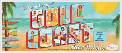 Палетка для макияжа лица и глаз TheBalm Voyage Gold Coast Face Palette