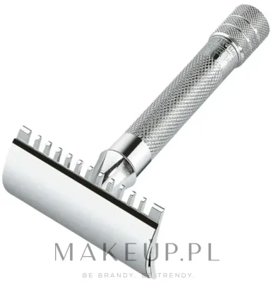 Т-образная бритва Merkur Safety Razor Open Comb 15C с открытым гребнем, для густой щетины, 1 шт