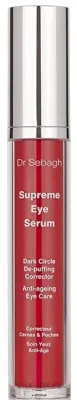 Сыворотка для кожи вокруг глаз Dr Sebagh Supreme Eye Serum против теней и мешков под глазами, с роликовым аппликатором