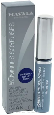 Тени для век Mavala Moisturizing Silky Eye Shadow Waterproof жидкие, водостойкие, 9 мл
